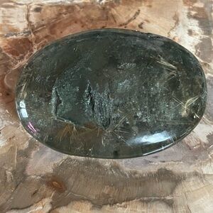 Himalayan Clear Quartz with Chlorite and Rutile Inclusions